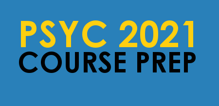 PSYC 2021 - Course Prep